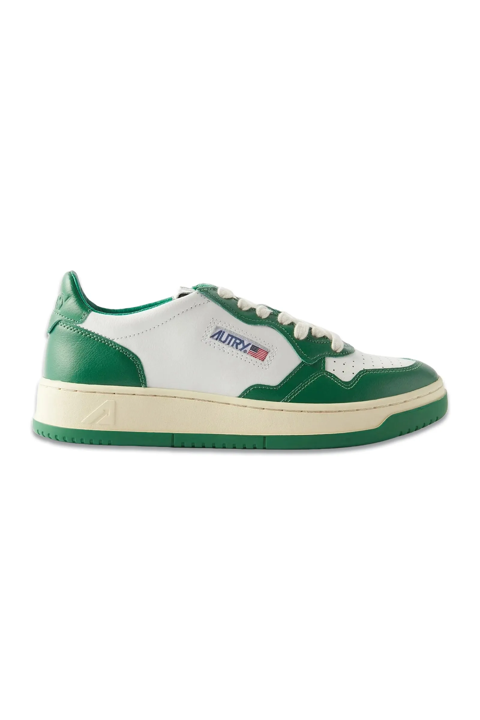 Medalist Leather Trainers Green