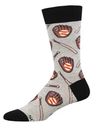 Men's Softball League Crew Sock