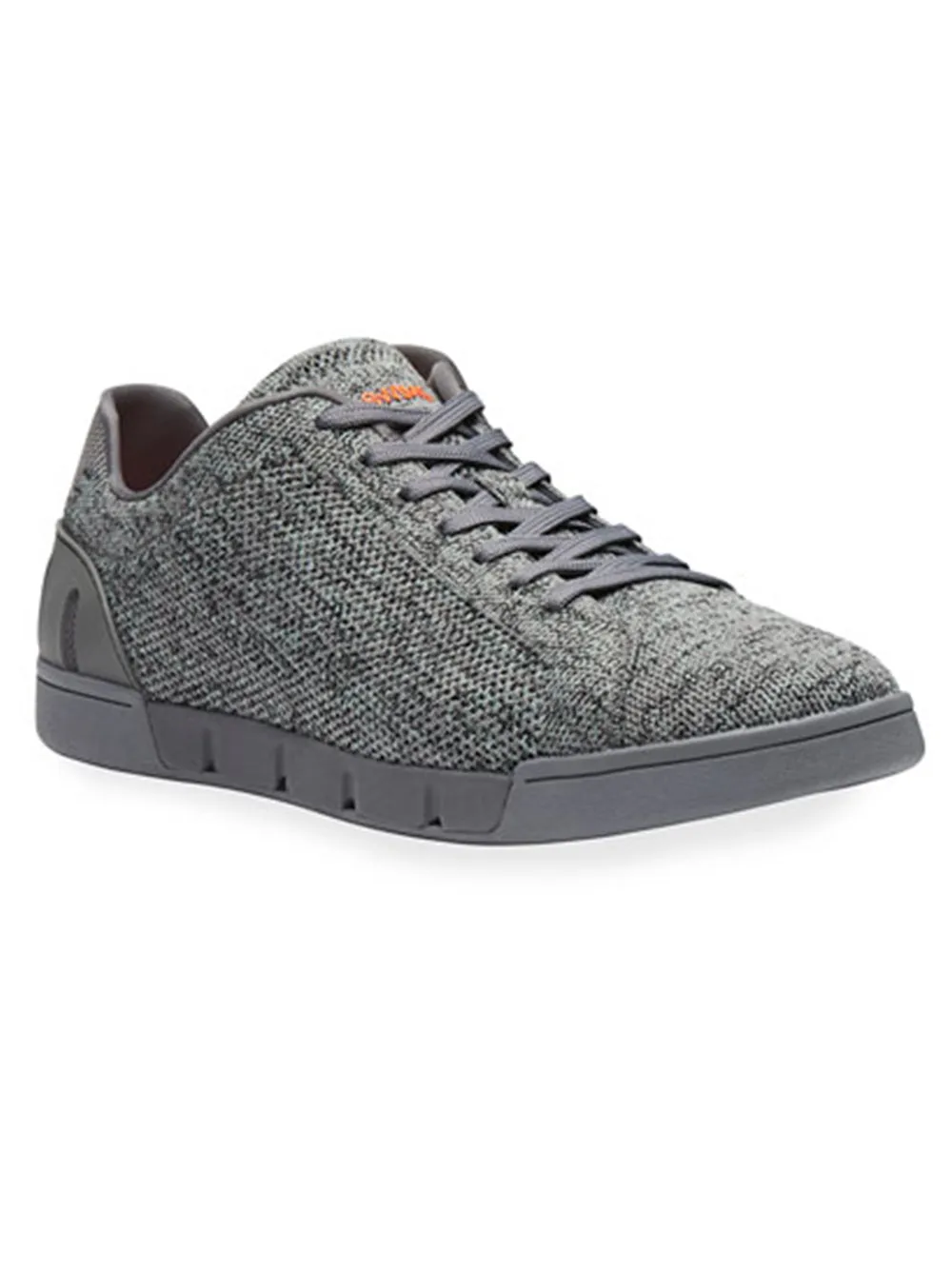 Mens Swims Grey Breeze Tennis Knit Trainers