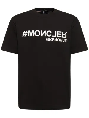 Moncler Grenoble   Logo cotton t-shirt 