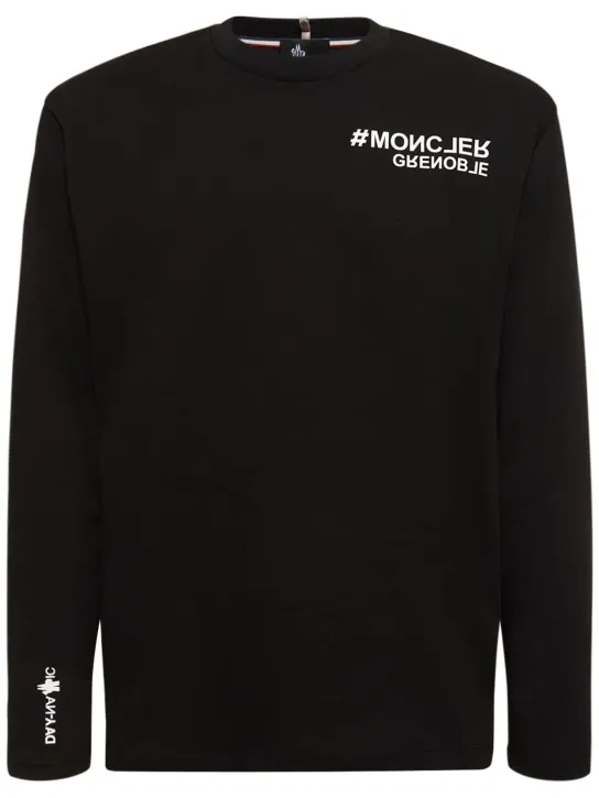 Moncler Grenoble   Logo cotton t-shirt 