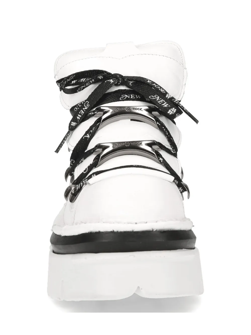 NEW ROCK Gothic Punk Platform Sneakers with Black Laces