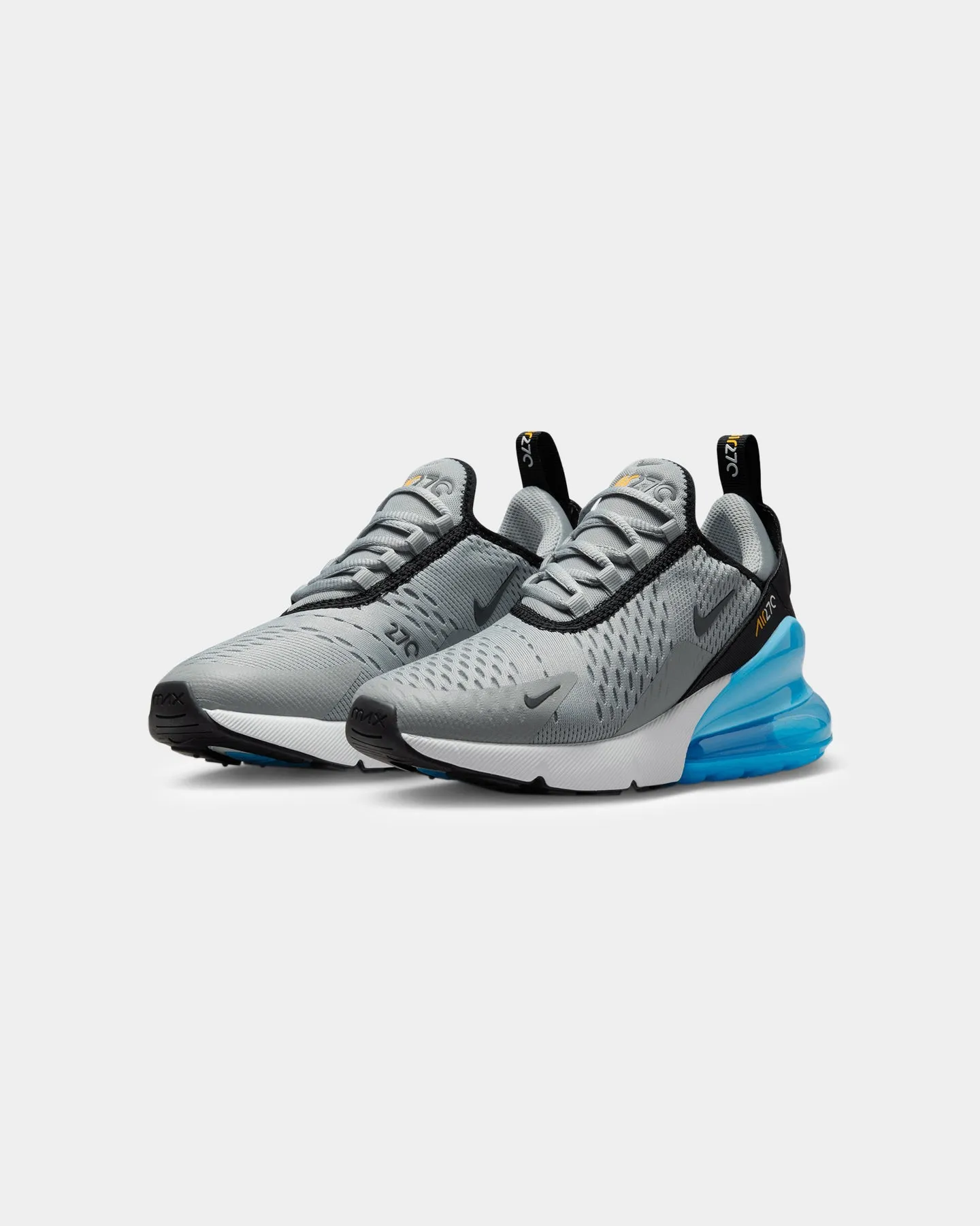 Nike Kids' Air Max 270 (GS) Lt Smoke Grey/Blue