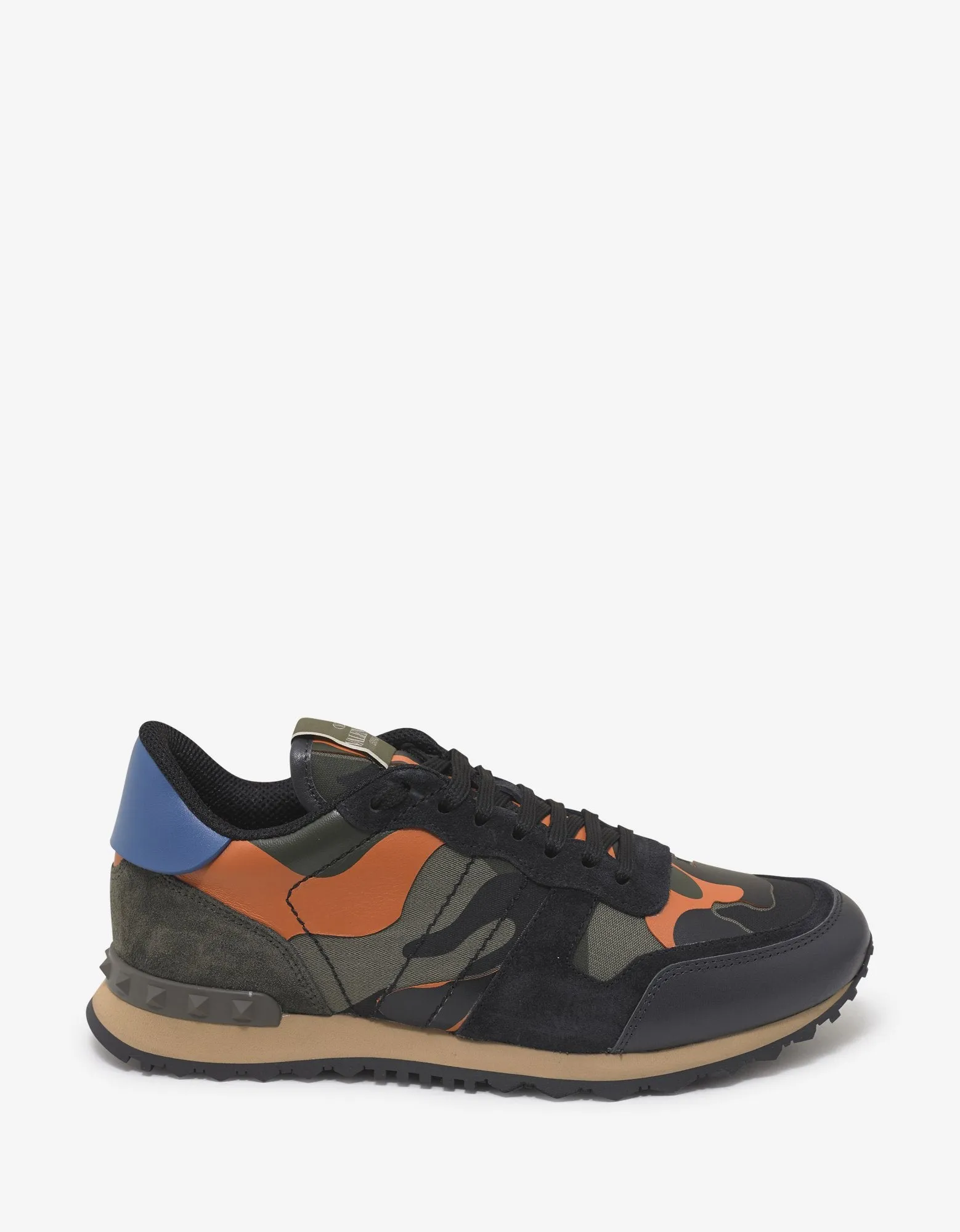 Orange & Green Camo Rockrunner Trainers -