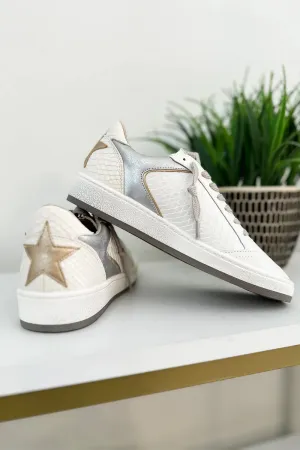 Park Sneaker in White Snake by ShuShops