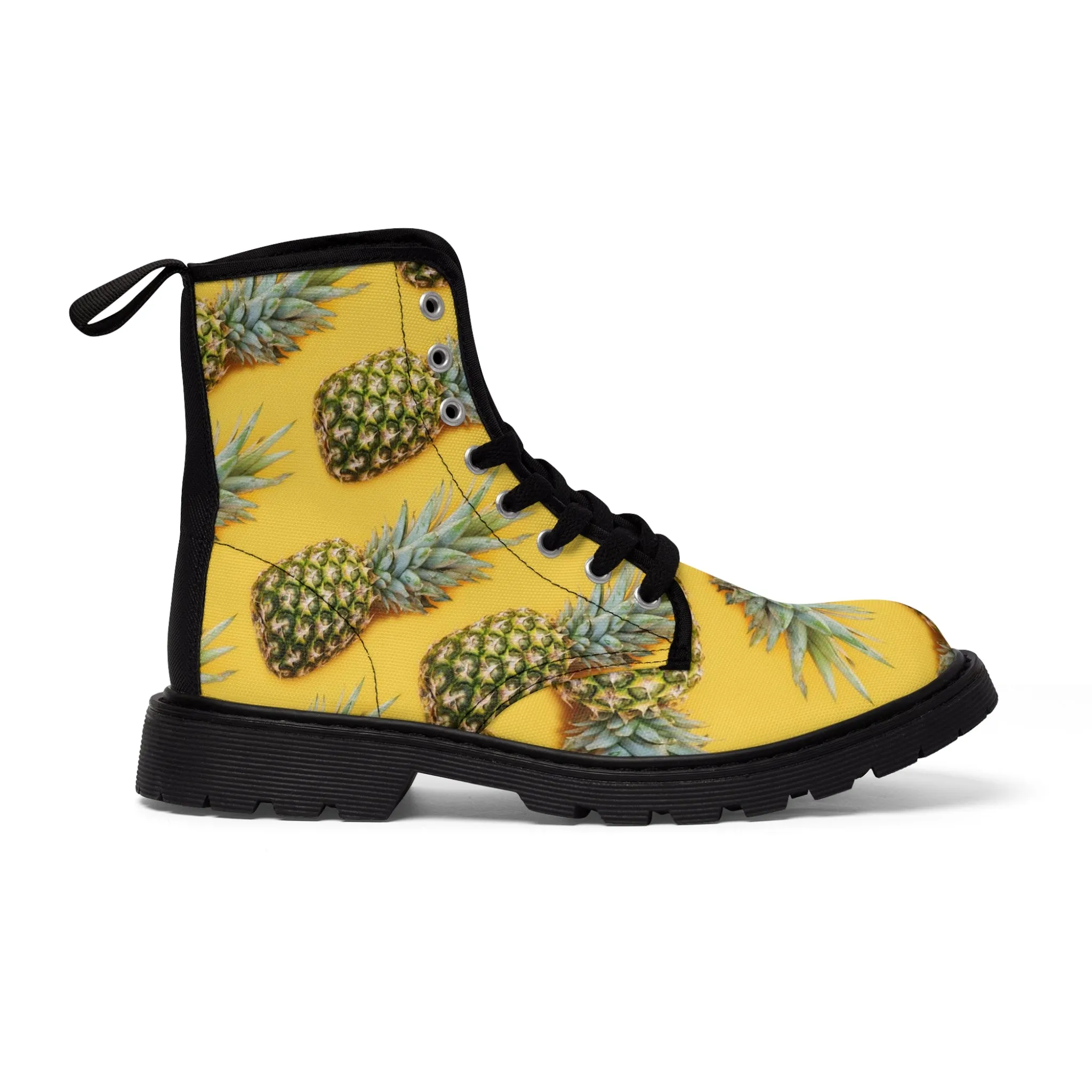 Pineapple - Inovax Woman's Canvas Boots