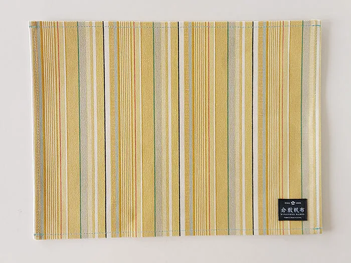 Placemat by Kurashiki Hampu Stripes