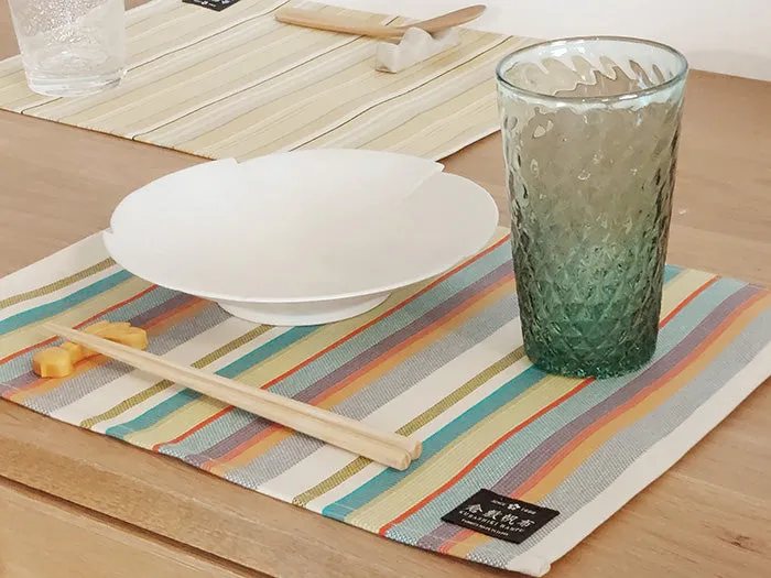 Placemat by Kurashiki Hampu Stripes