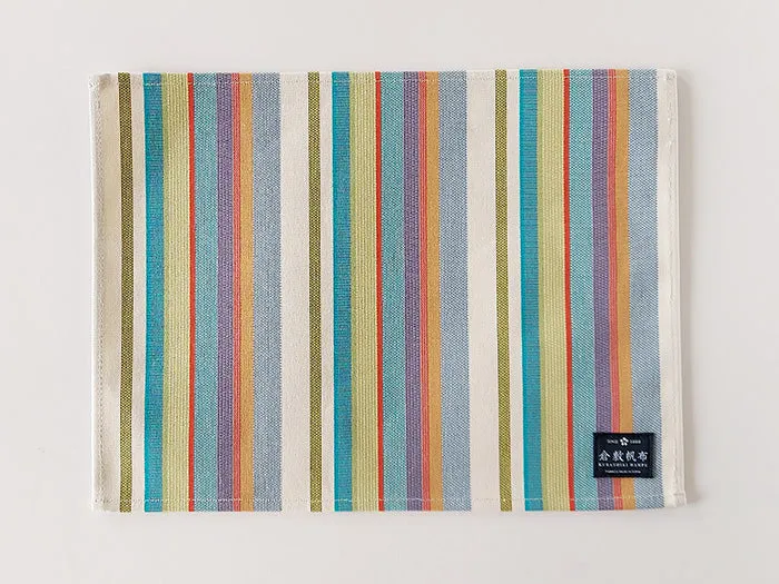 Placemat by Kurashiki Hampu Stripes