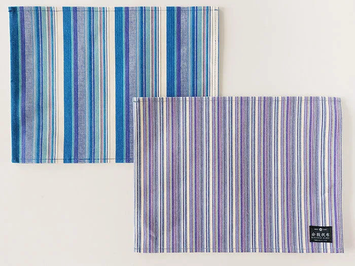 Placemat by Kurashiki Hampu Stripes