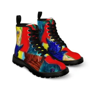 Pop Cats - Inovax Men's Canvas Boots