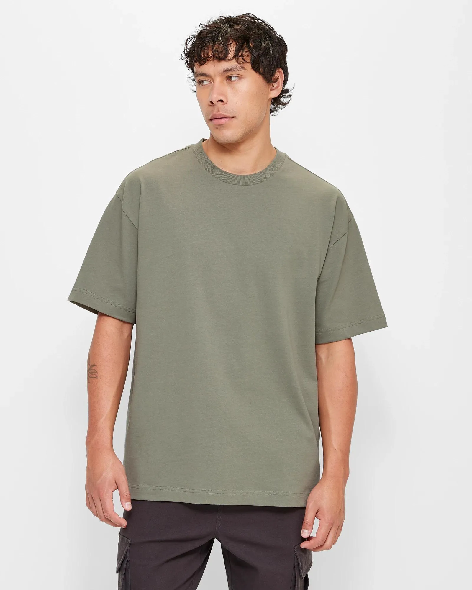 popular  Heavy Oversized T-Shirt - Commons - Sea Spray