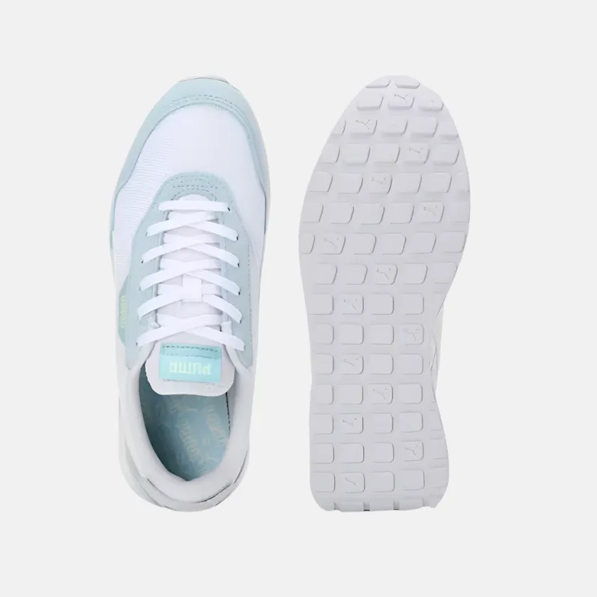 Puma Cruise Rider Silk Road Women's Lifestyle Shoes -Turquoise Surf/Green Illusion/Silver Mist