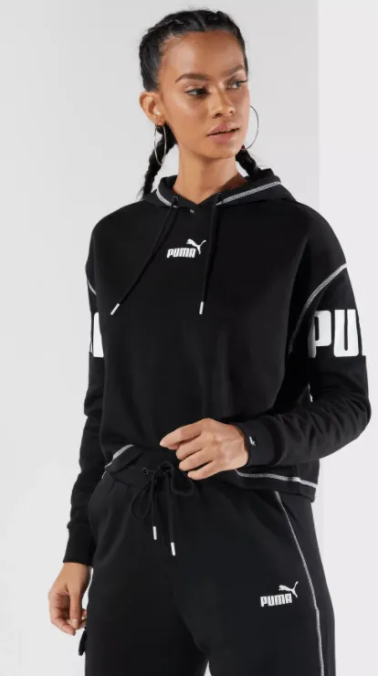 PUMA POWER Hoodie TR Puma Black