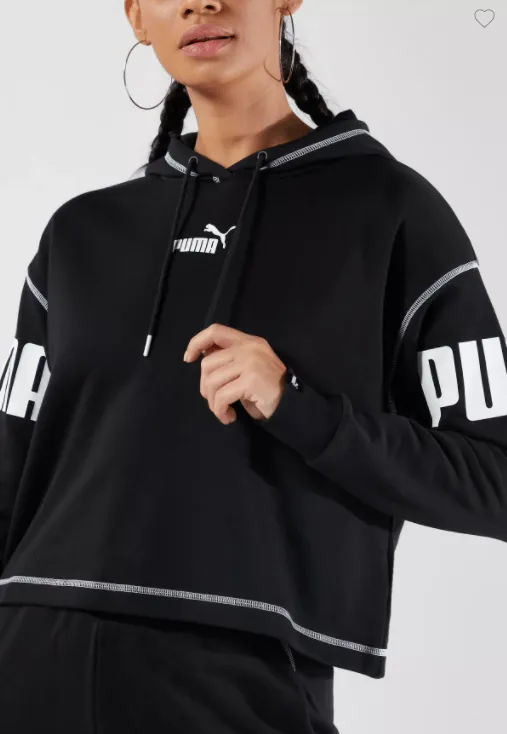 PUMA POWER Hoodie TR Puma Black