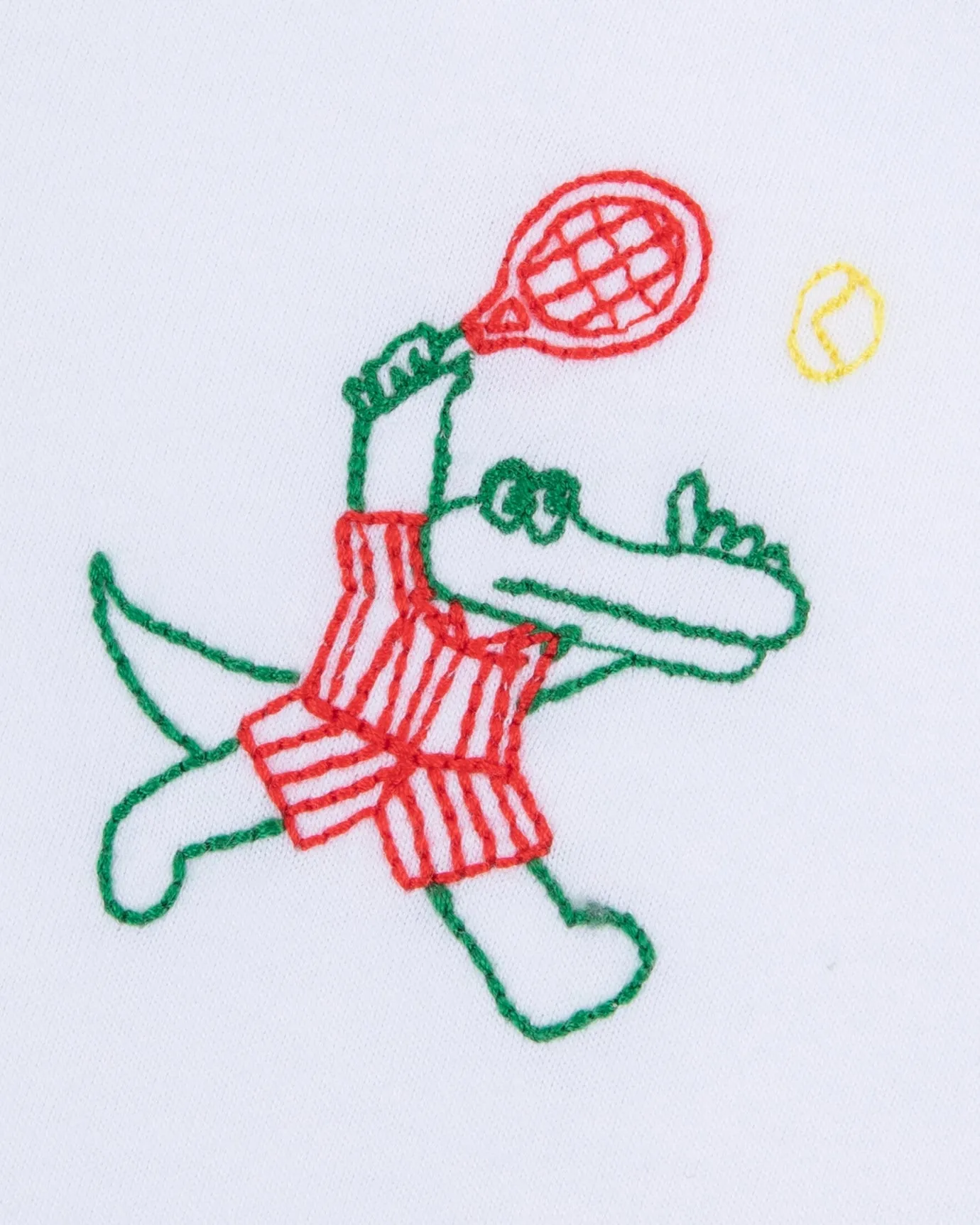 "Crocodile Tennis" popincourt t-shirt