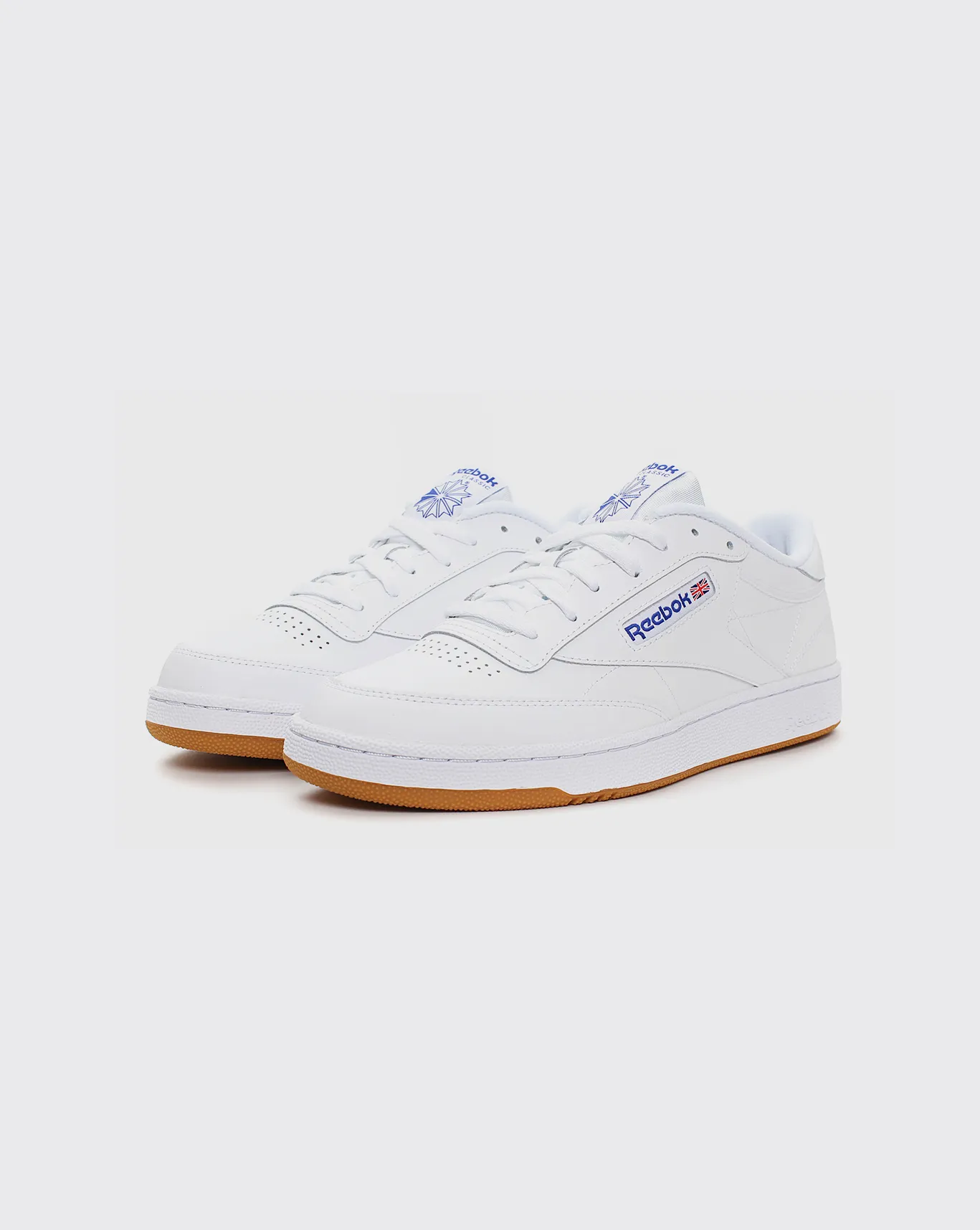 Reebok Club C 85 Shoe - White/Royal