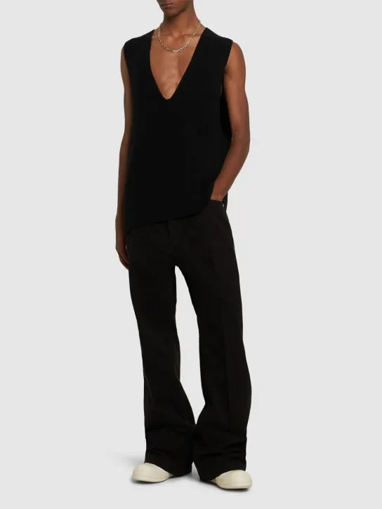 Rick Owens   Geth brushed heavy twill jeans 