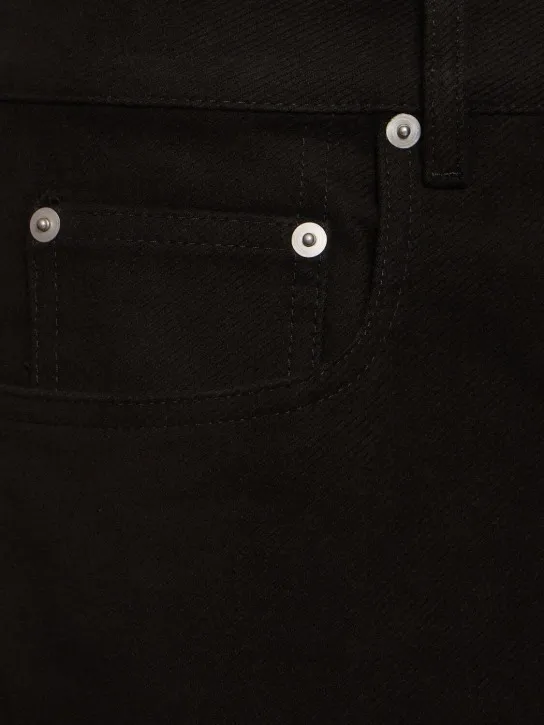 Rick Owens   Geth brushed heavy twill jeans 