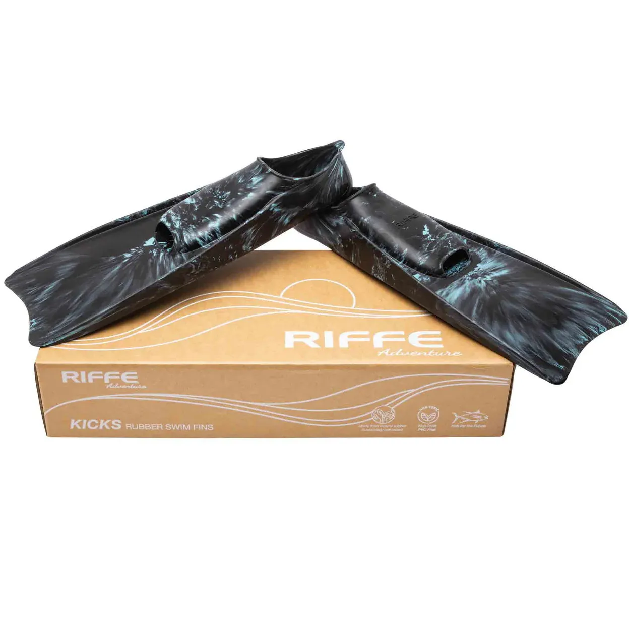 Riffe Kicks Rubber Swim Fins