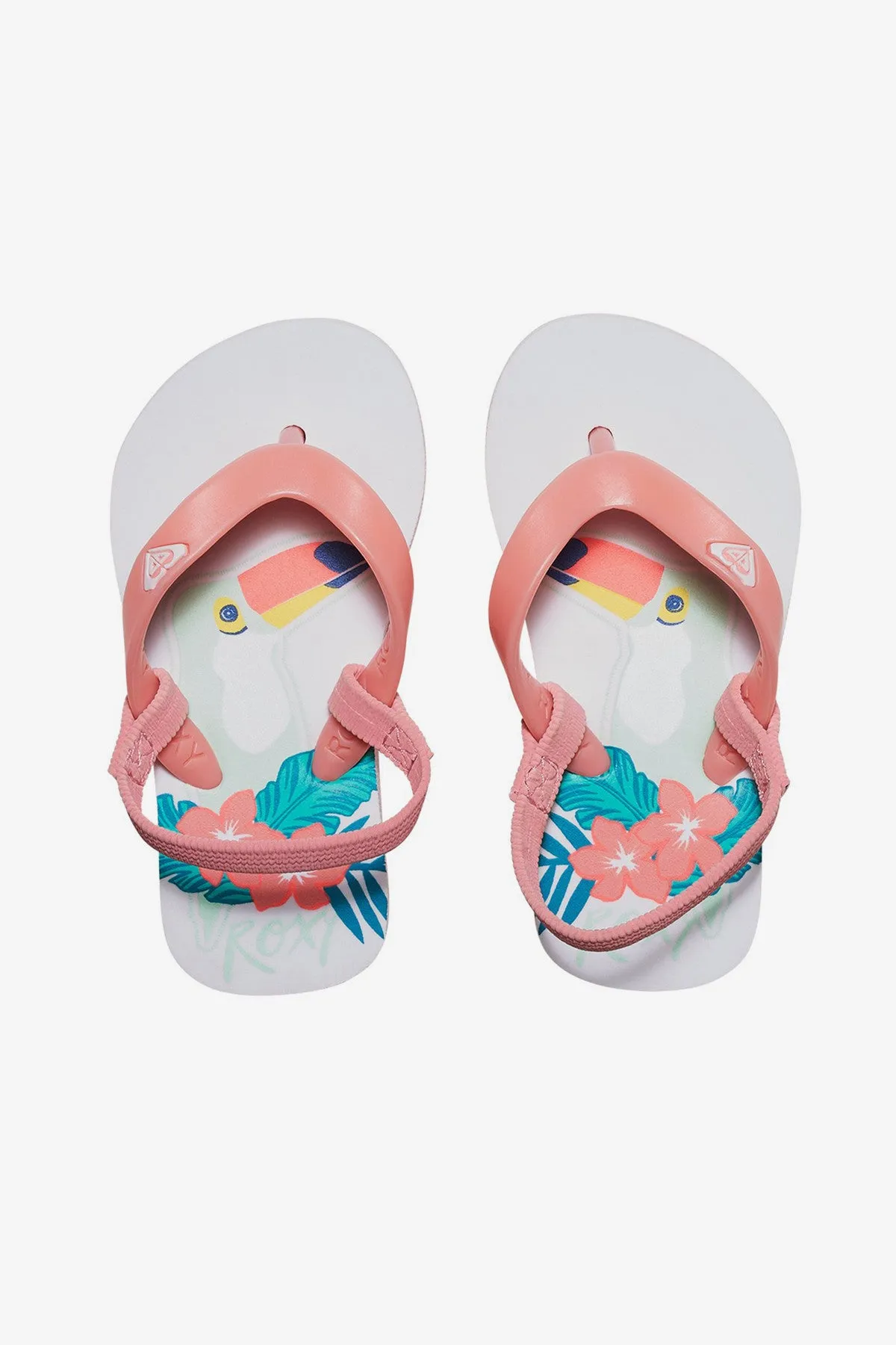 Roxy Tahiti Toucan Backstrap Toddler Girls Sandals