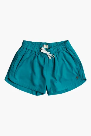 Roxy Una Mattina Girls Shorts - Biscay Bay (Size 16 left)