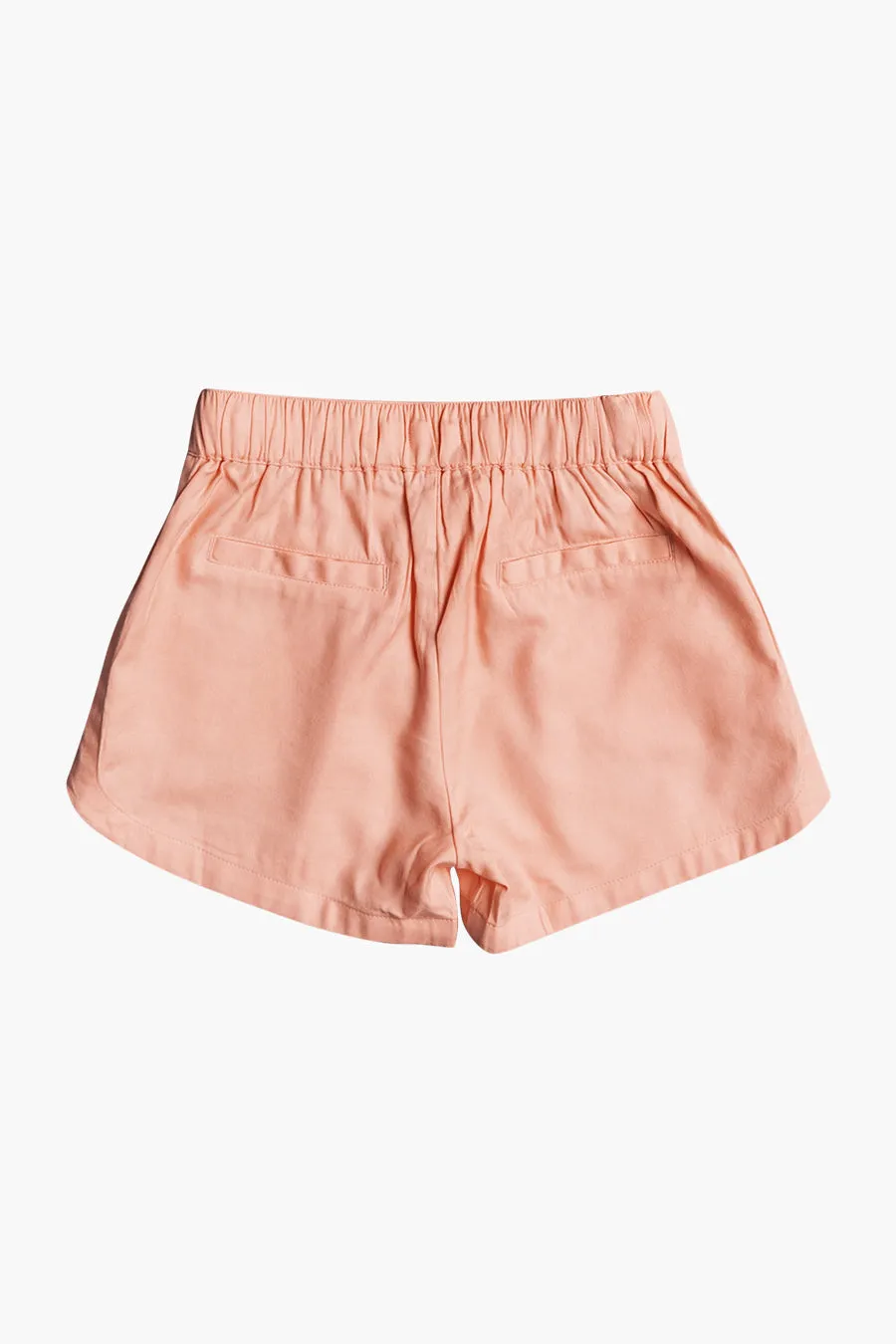 Roxy Una Mattina Girls Shorts - Peach Pearl