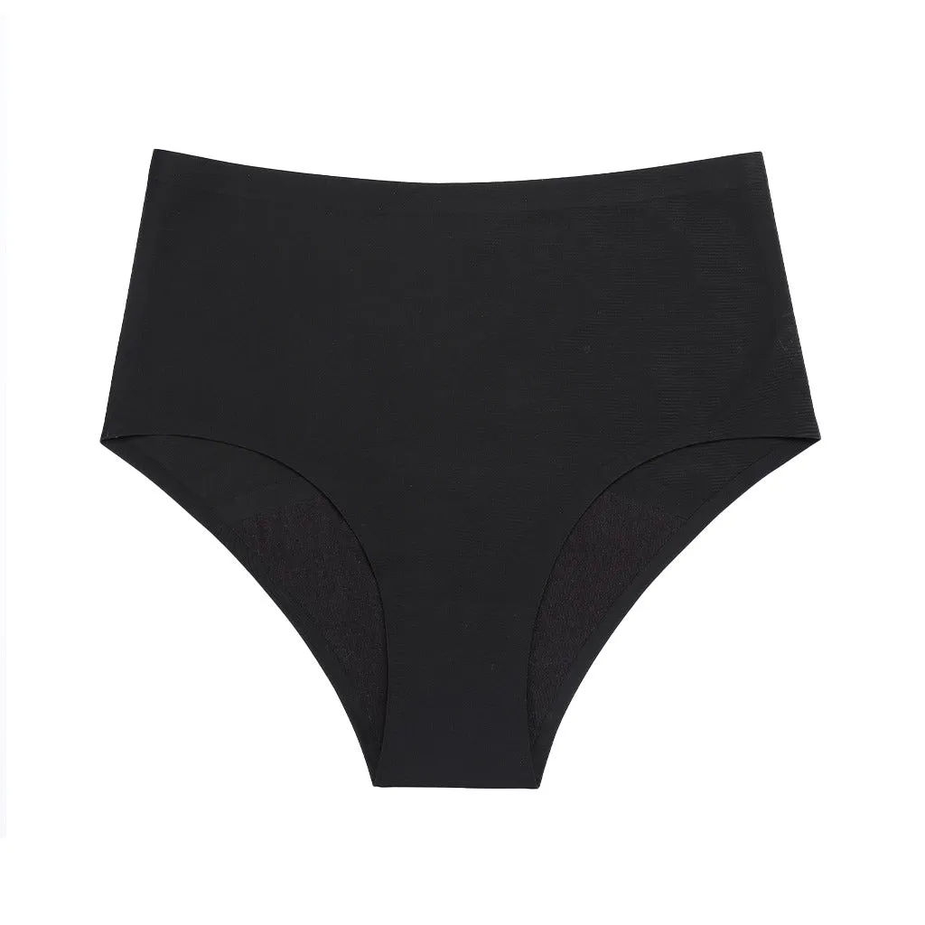 Seamless Period Panties - High Waisted Brief- Heavy Flow