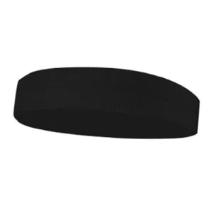 Silicone Non-slip Running Sweat-absorbent Headband(Black)