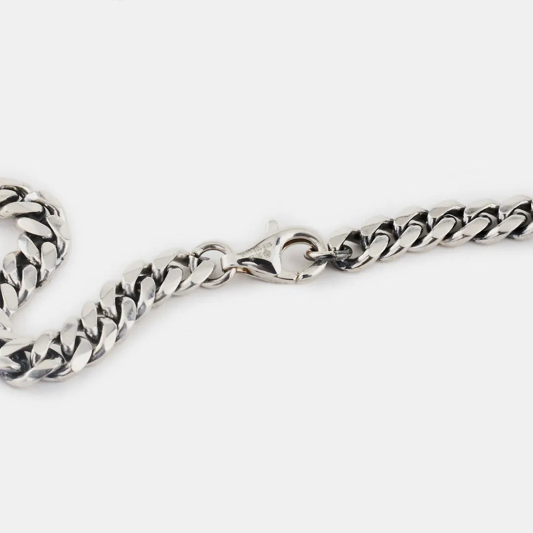 Silver Curb Chain