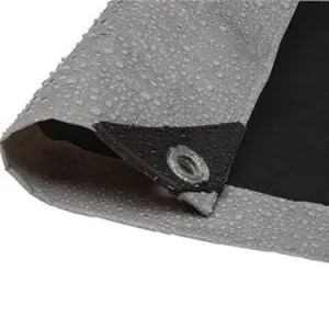 Silver/Black Poly Tarps