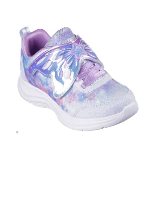 Skechers 303260L LBLV Glimmer Kicks - Magical Wings - Light Blue/Lavender