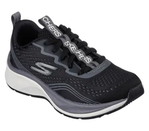 Skechers Elite Sport Pro Push Pace Boys Black Charcoal Trainer