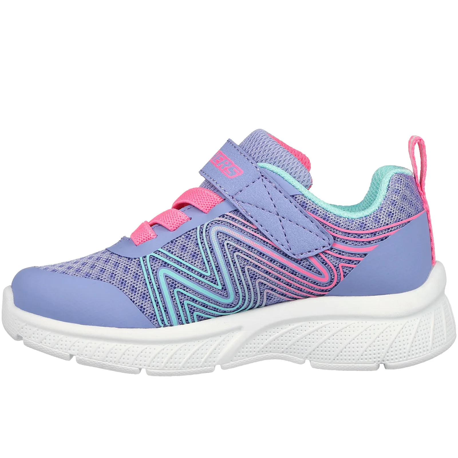 Skechers Kids Microspec Plus Swirl Sweet Trainers