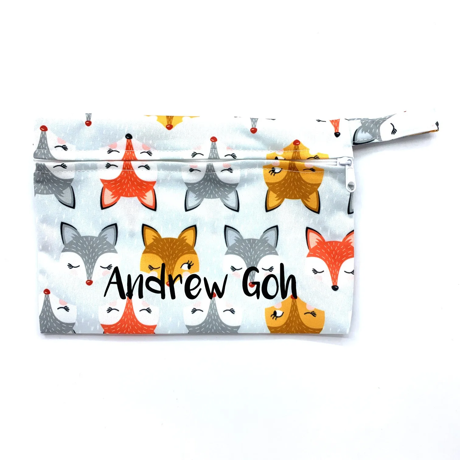 Small Wetbag - Winking Foxes