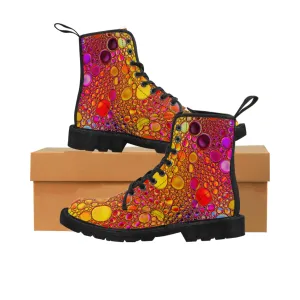 Sparkling Colors - Inovax Woman's Canvas Boots