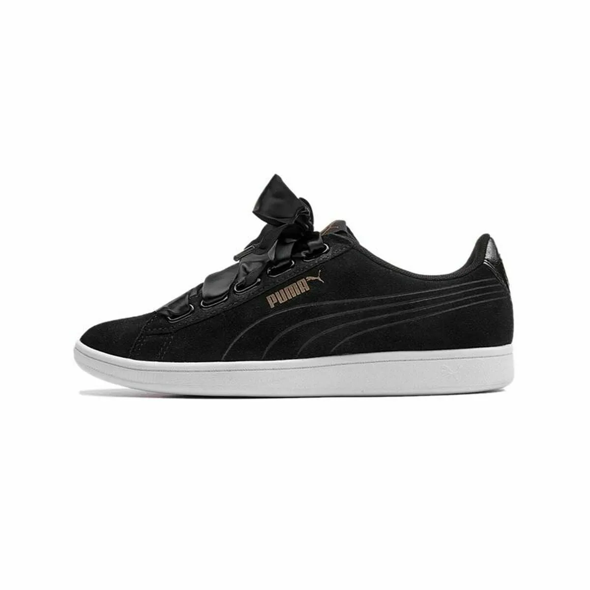 Sports Trainers for Women Puma Vikky Ribbon SD  Black