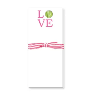 Tennis/Pickle Skinny Notepad