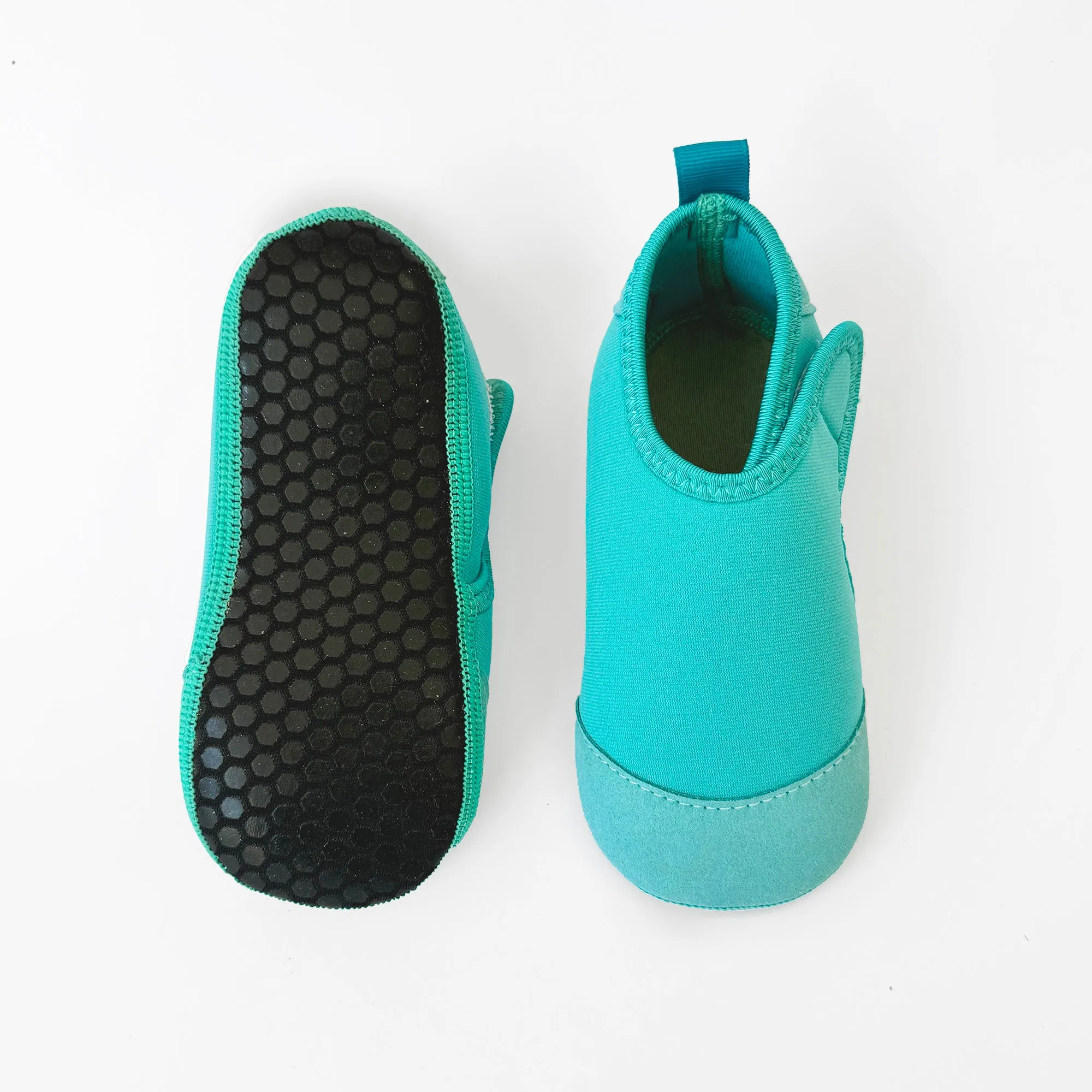 Toddler Aqua Socks - The Ultimate Soft Swim Shoe for the Pool & Beach - Aquamarine