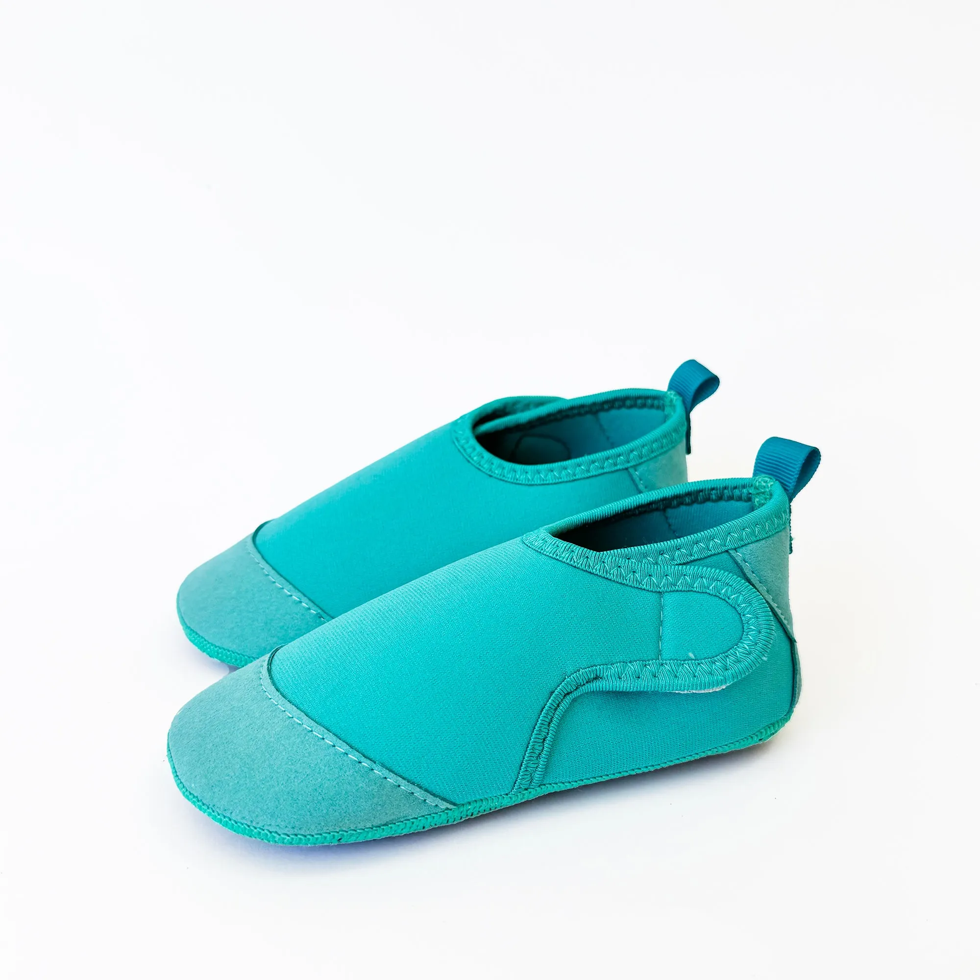 Toddler Aqua Socks - The Ultimate Soft Swim Shoe for the Pool & Beach - Aquamarine