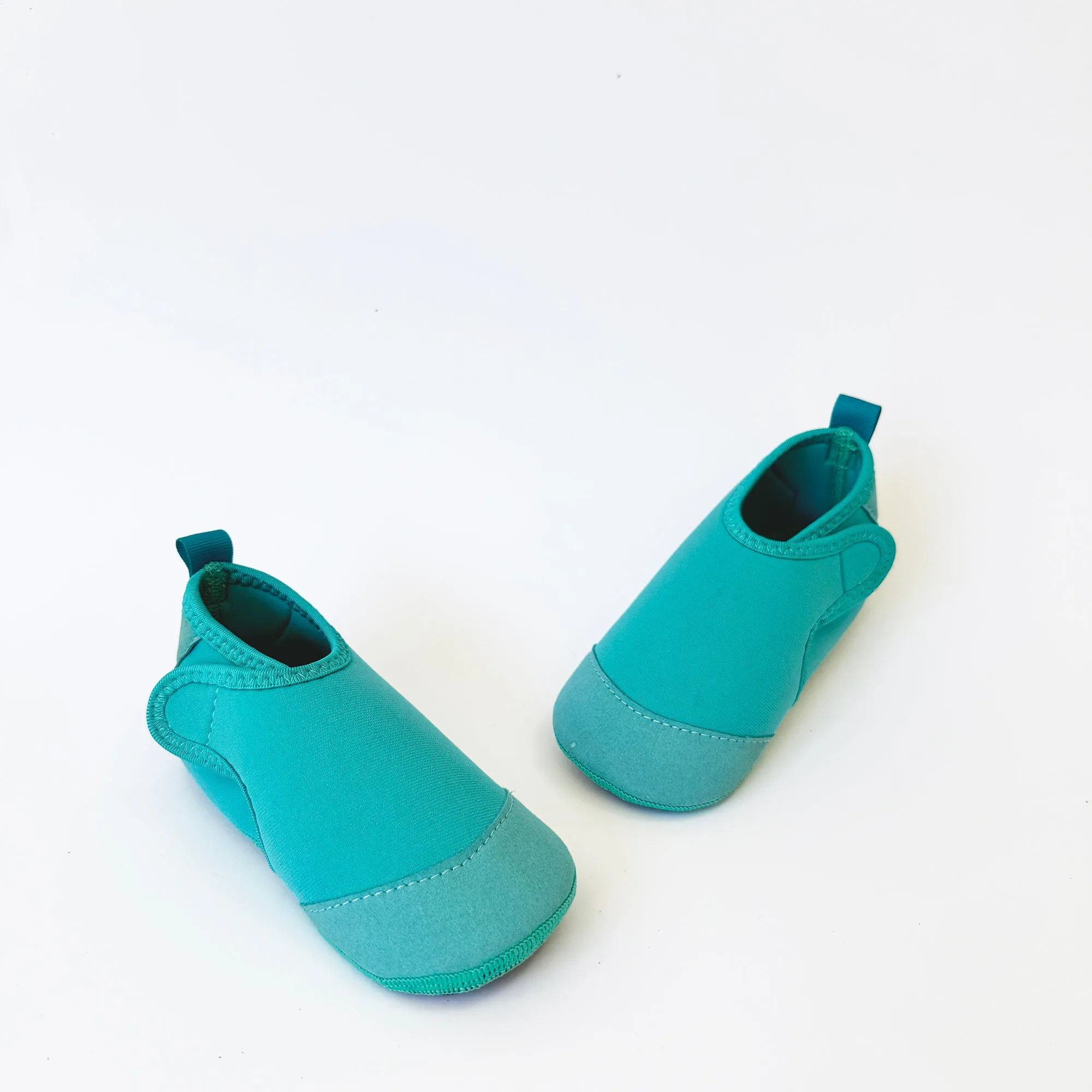 Toddler Aqua Socks - The Ultimate Soft Swim Shoe for the Pool & Beach - Aquamarine