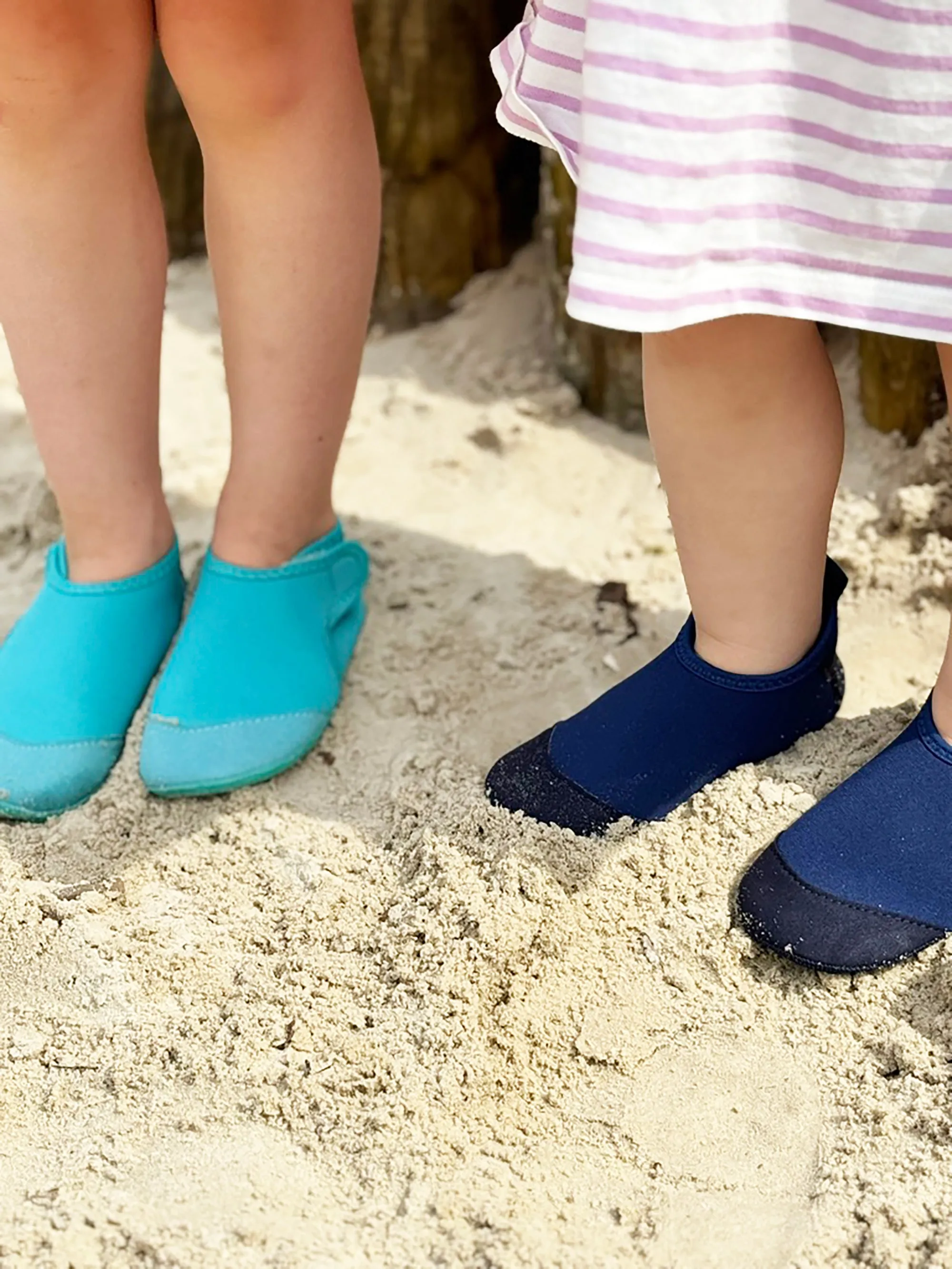 Toddler Aqua Socks - The Ultimate Soft Swim Shoe for the Pool & Beach - Deep Ocean