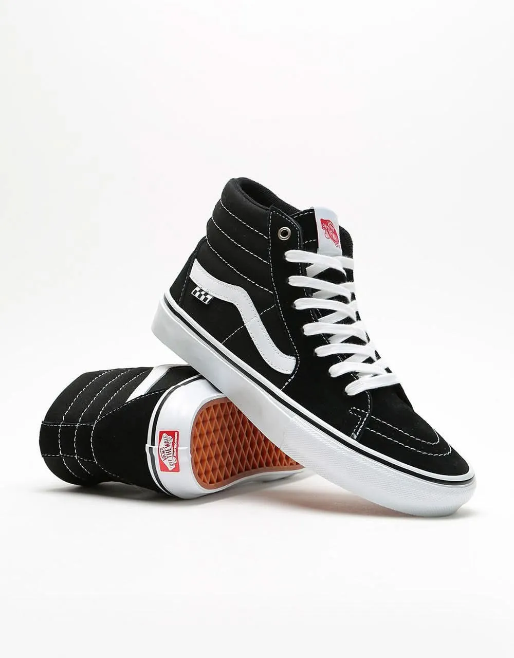 Vans Skate Sk8-Hi Shoes - Black/White