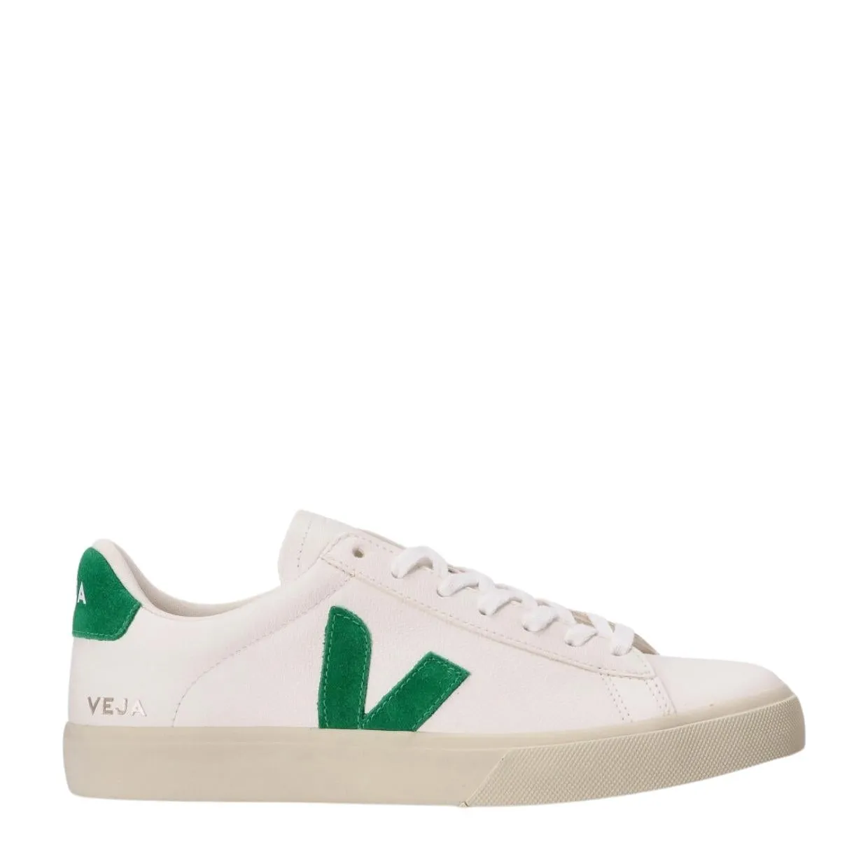 VEJA Campo Canvas White/Emerald Trainers