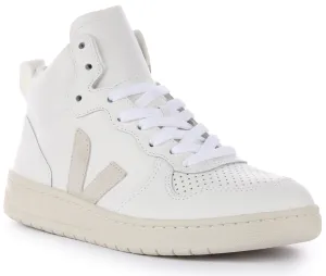 Veja V-15 Leather In Natural For Women