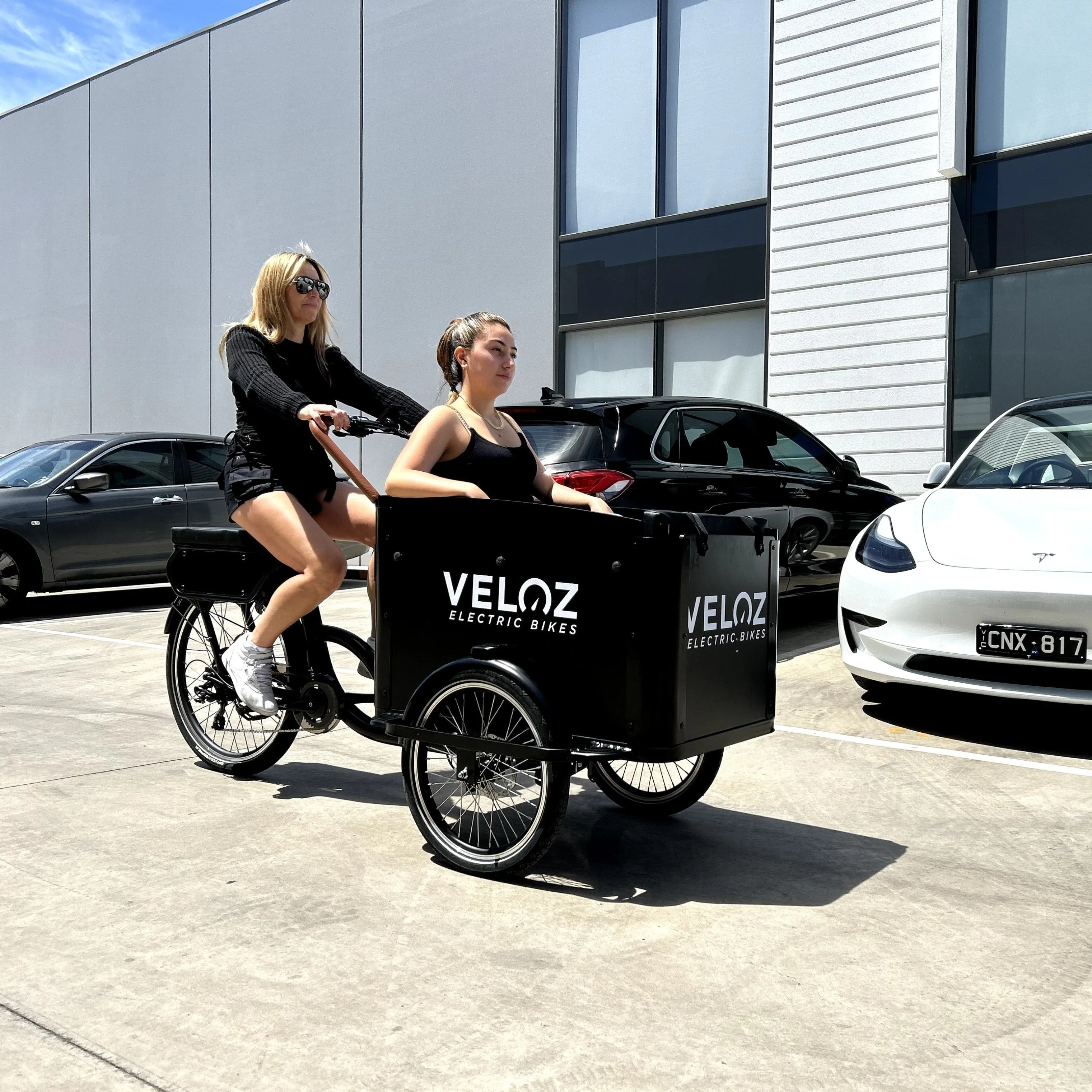 Veloz Electric Cargo Trike 500W Motor 200 Kilos weight load 6 Months Free Service