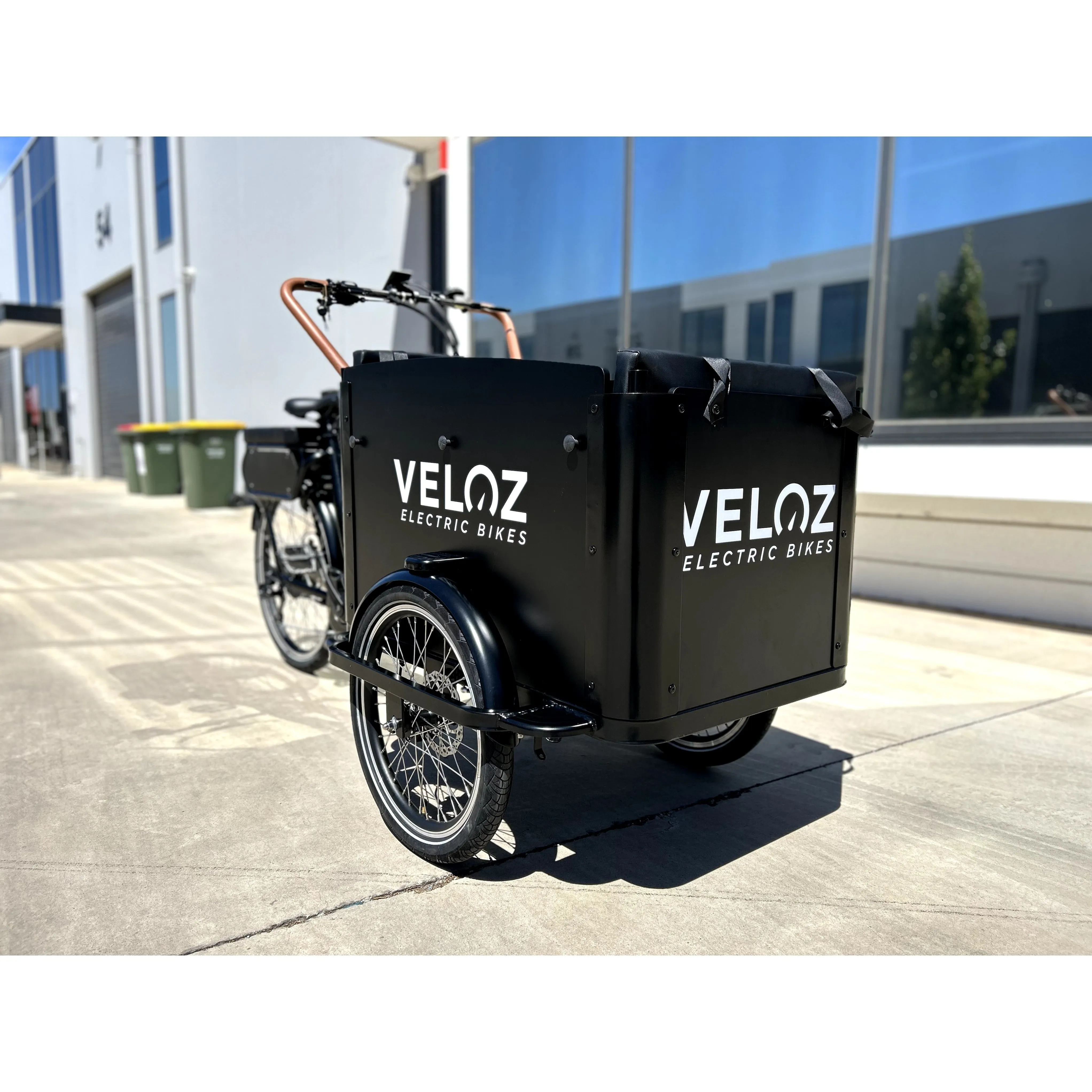 Veloz Electric Cargo Trike 500W Motor 200 Kilos weight load 6 Months Free Service