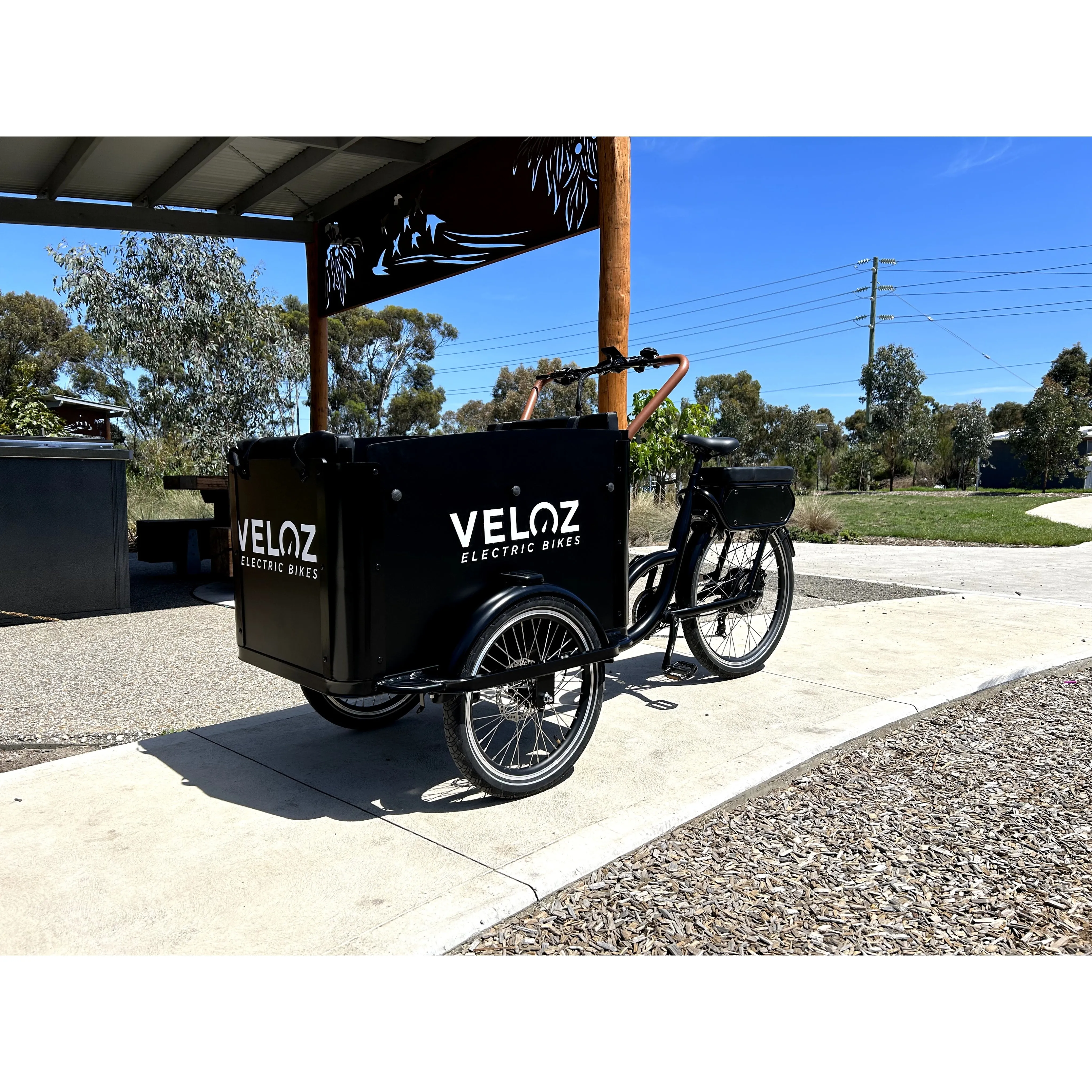 Veloz Electric Cargo Trike 500W Motor 200 Kilos weight load 6 Months Free Service