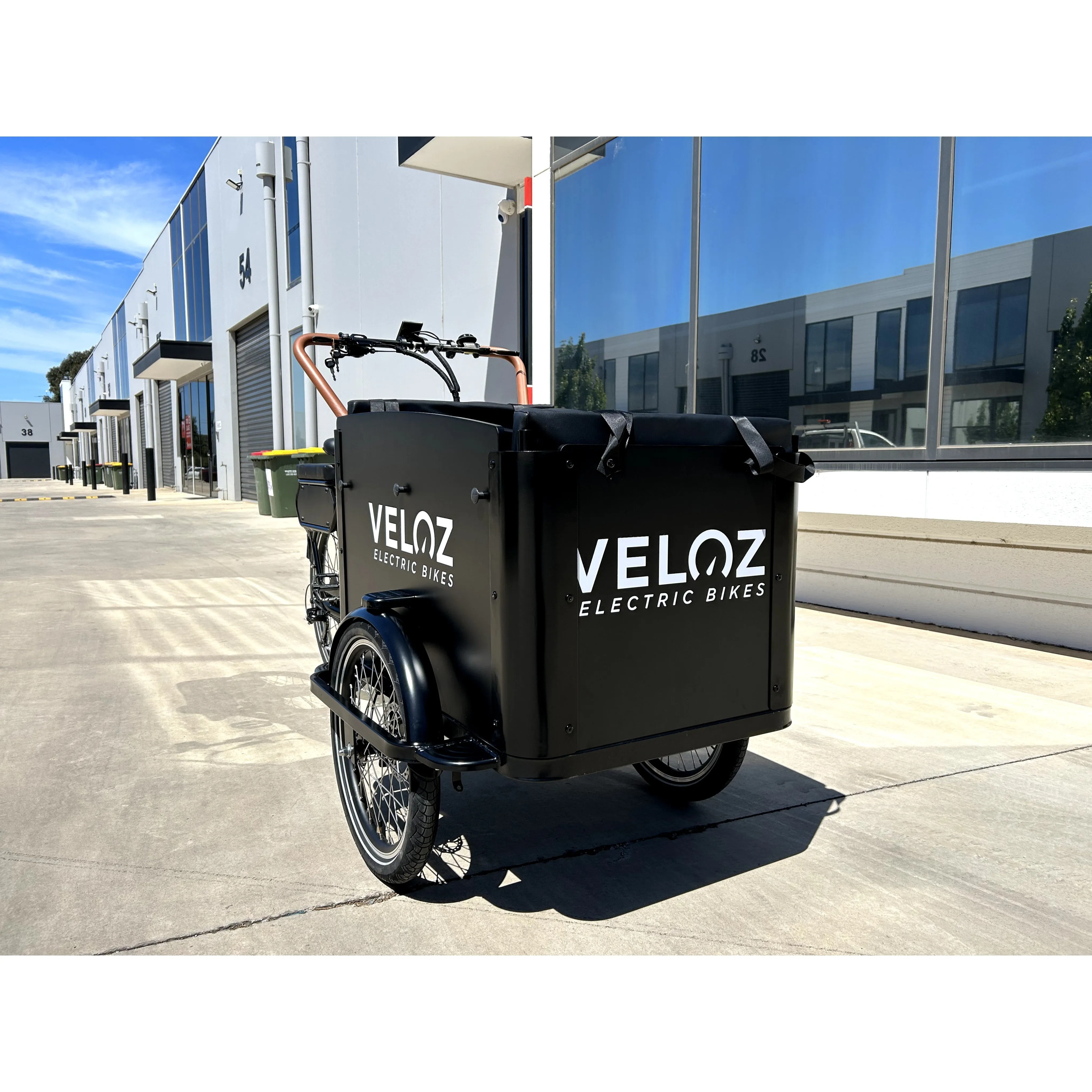 Veloz Electric Cargo Trike 500W Motor 200 Kilos weight load 6 Months Free Service