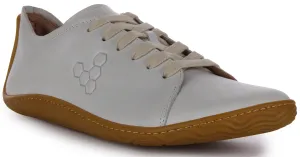 Vivobarefoot Addis In White Grey For Men